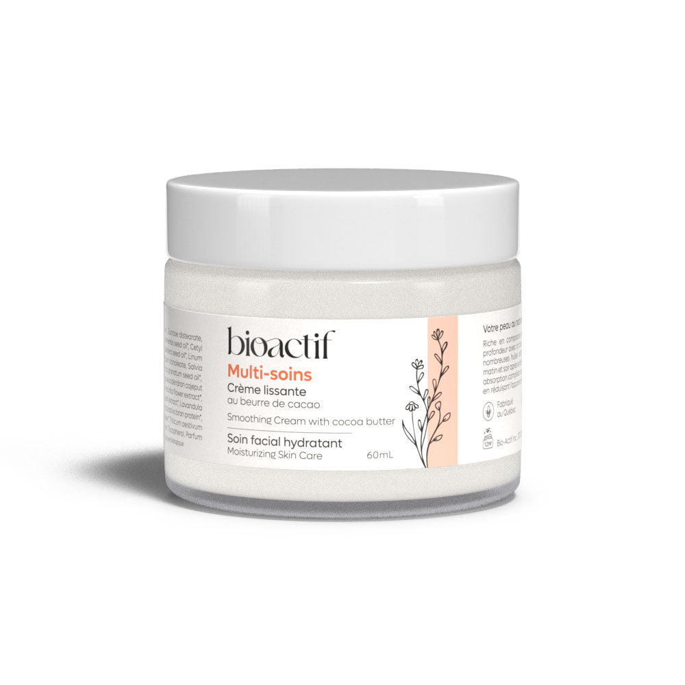 Crème Visage Naturelle – Multi - Soins Hydratante et éclat - Bio - Actif