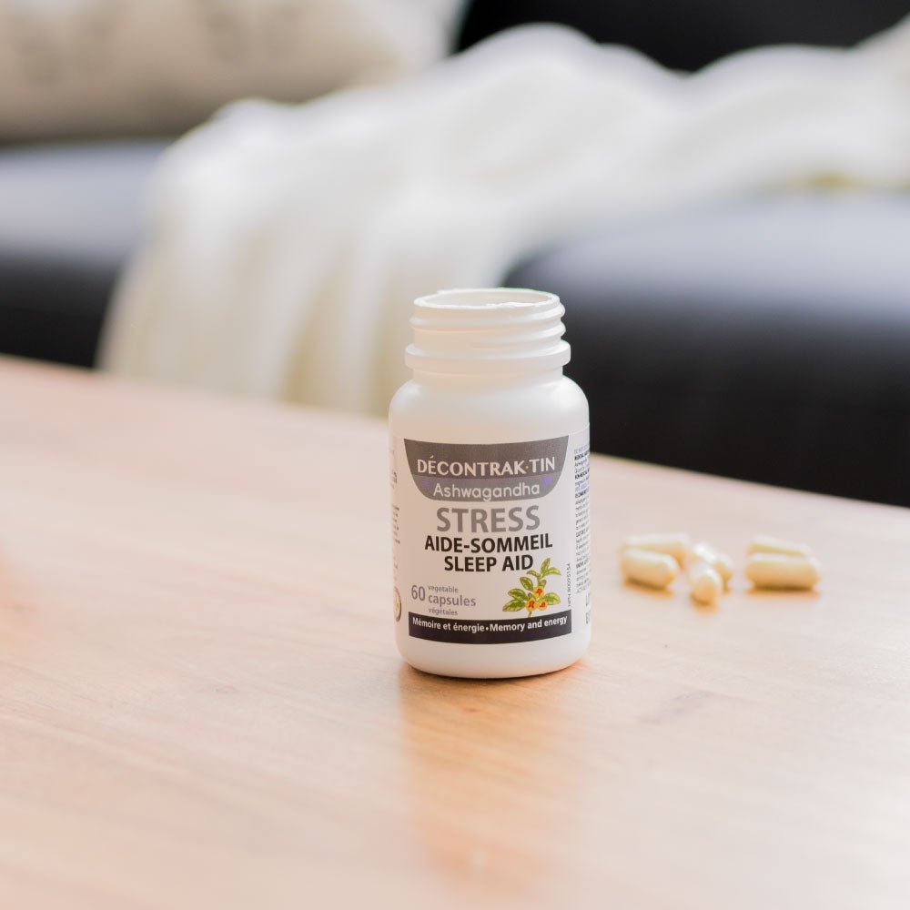 Décontrak - tin: Ashwaganda anti - stress et sommeil - Bio - Actif