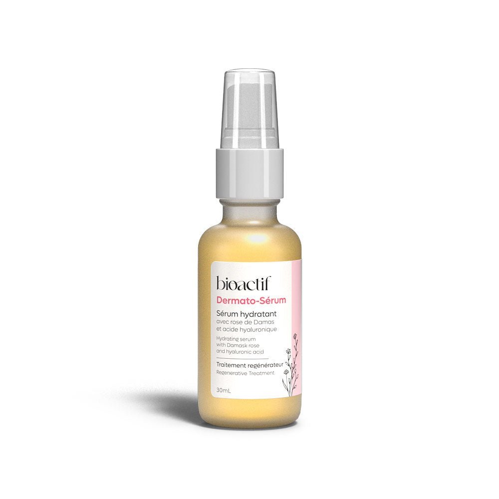 Dermato - Serum : Sérum hydratant à la rose de Damas - Bio - Actif