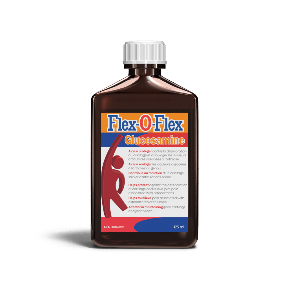 Flex - O - Flex Glucosamine - Produit naturel pour cartilage - Bio - Actif