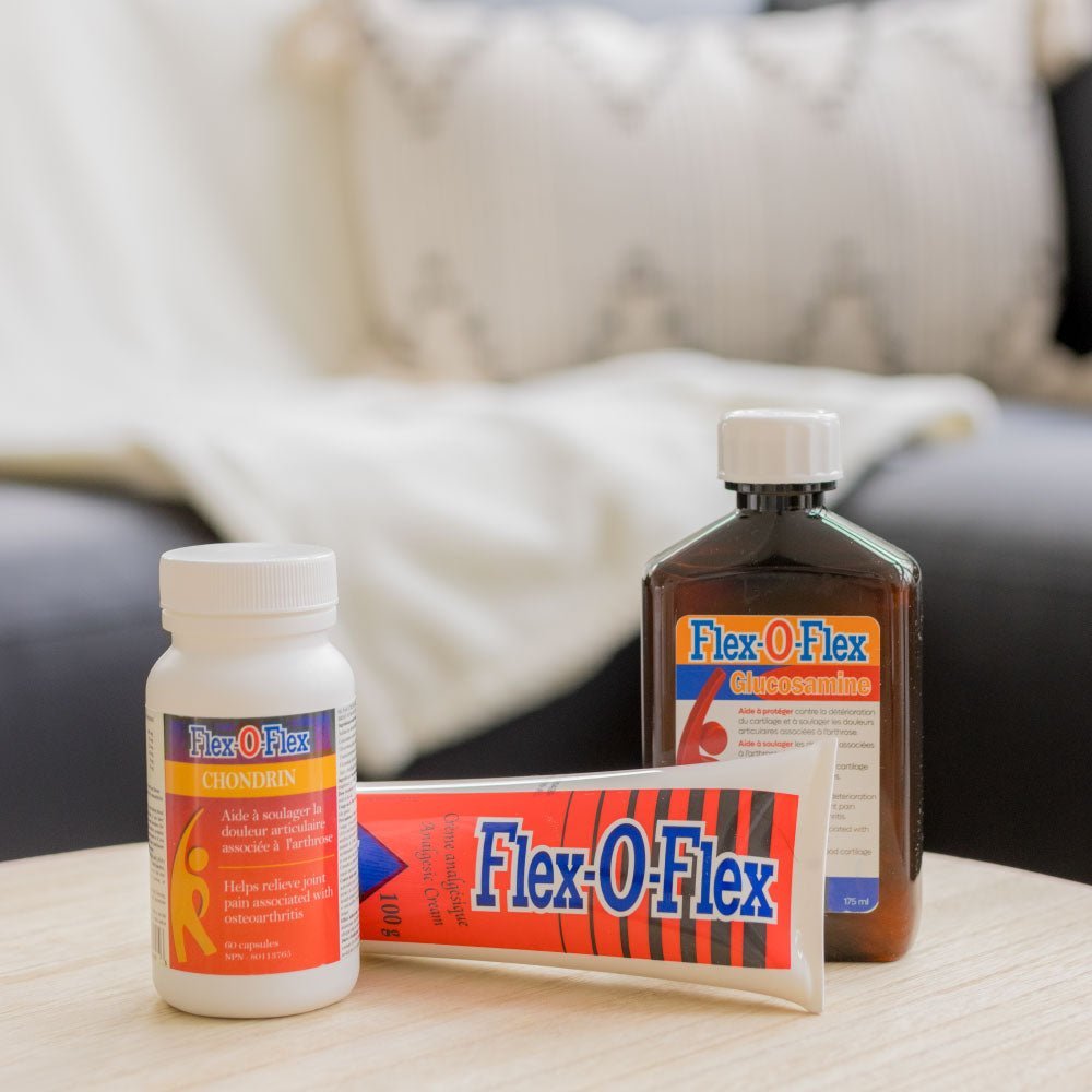 Flex - O - Flex Glucosamine - Produit naturel pour cartilage - Bio - Actif