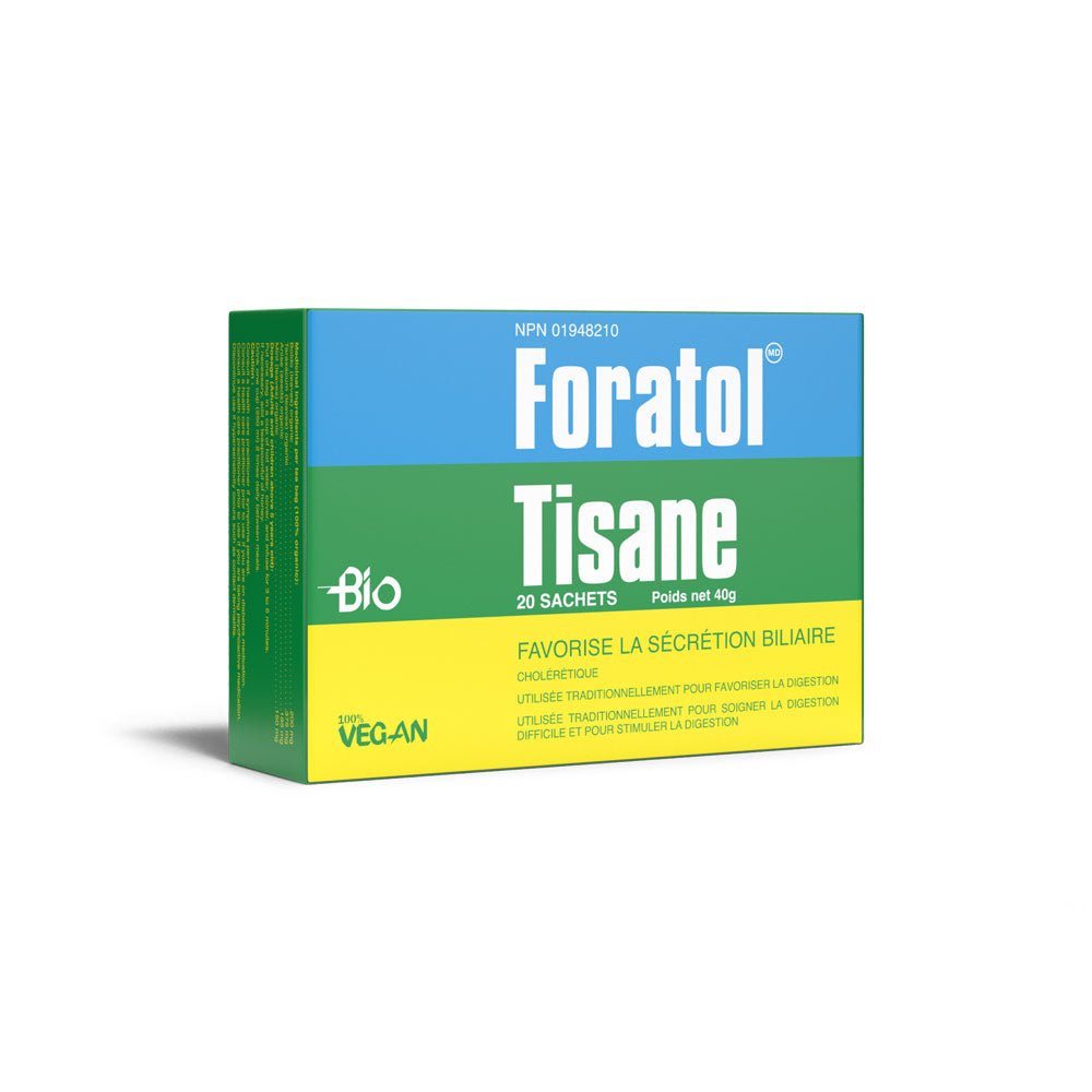 Foratol – Tisane digestive aux plantes traditionnelles - Bio - Actif