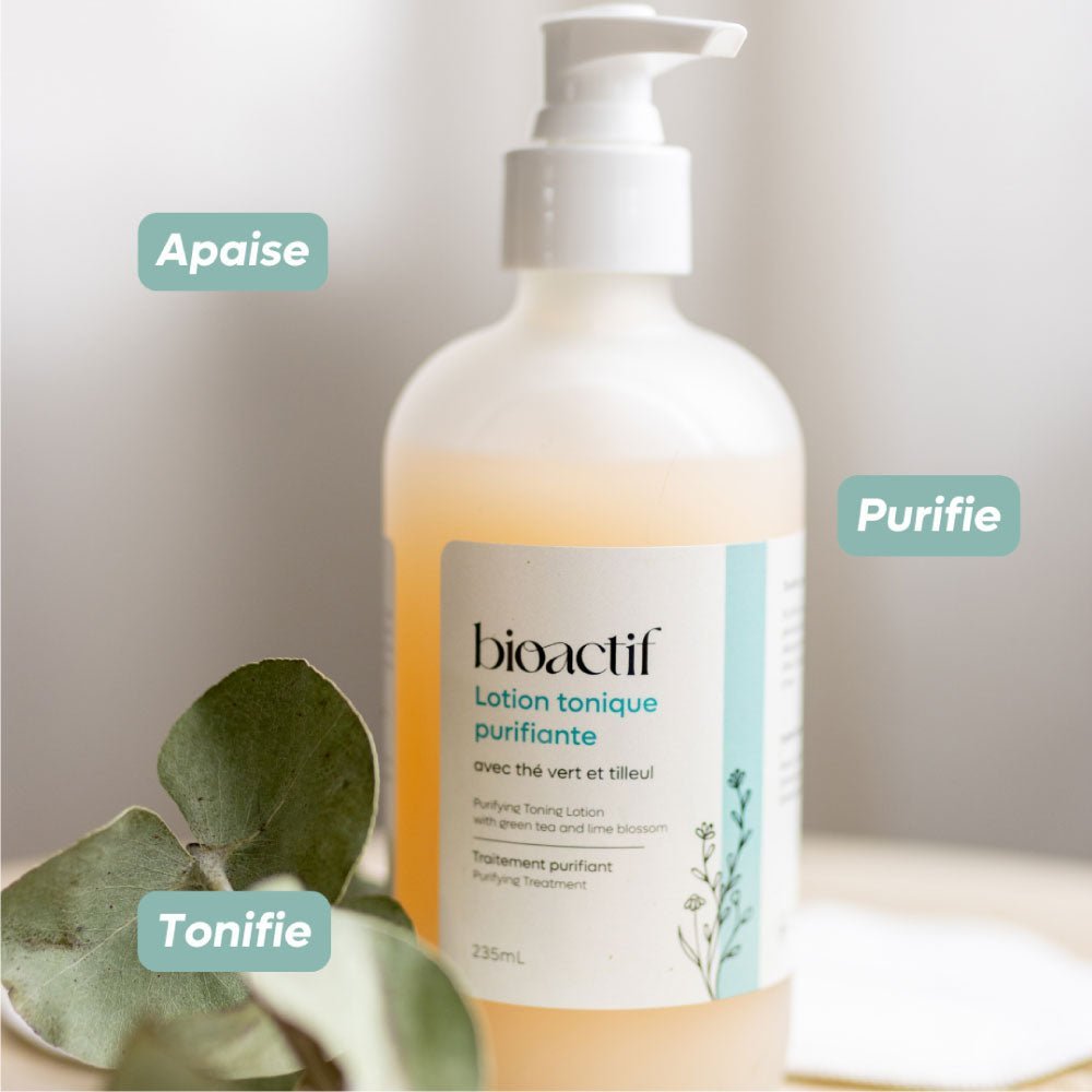 Lotion Tonique, naturelle - Bio - Actif