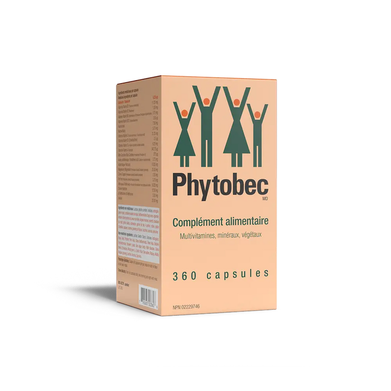 Phytobec : Supplément de Vitamines et Minéraux Essentiels | Bio-Actif