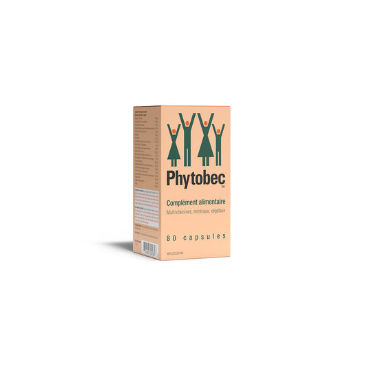 Phytobec 80, Supplément de vitamines et minéraux| Bio-Actif Québec