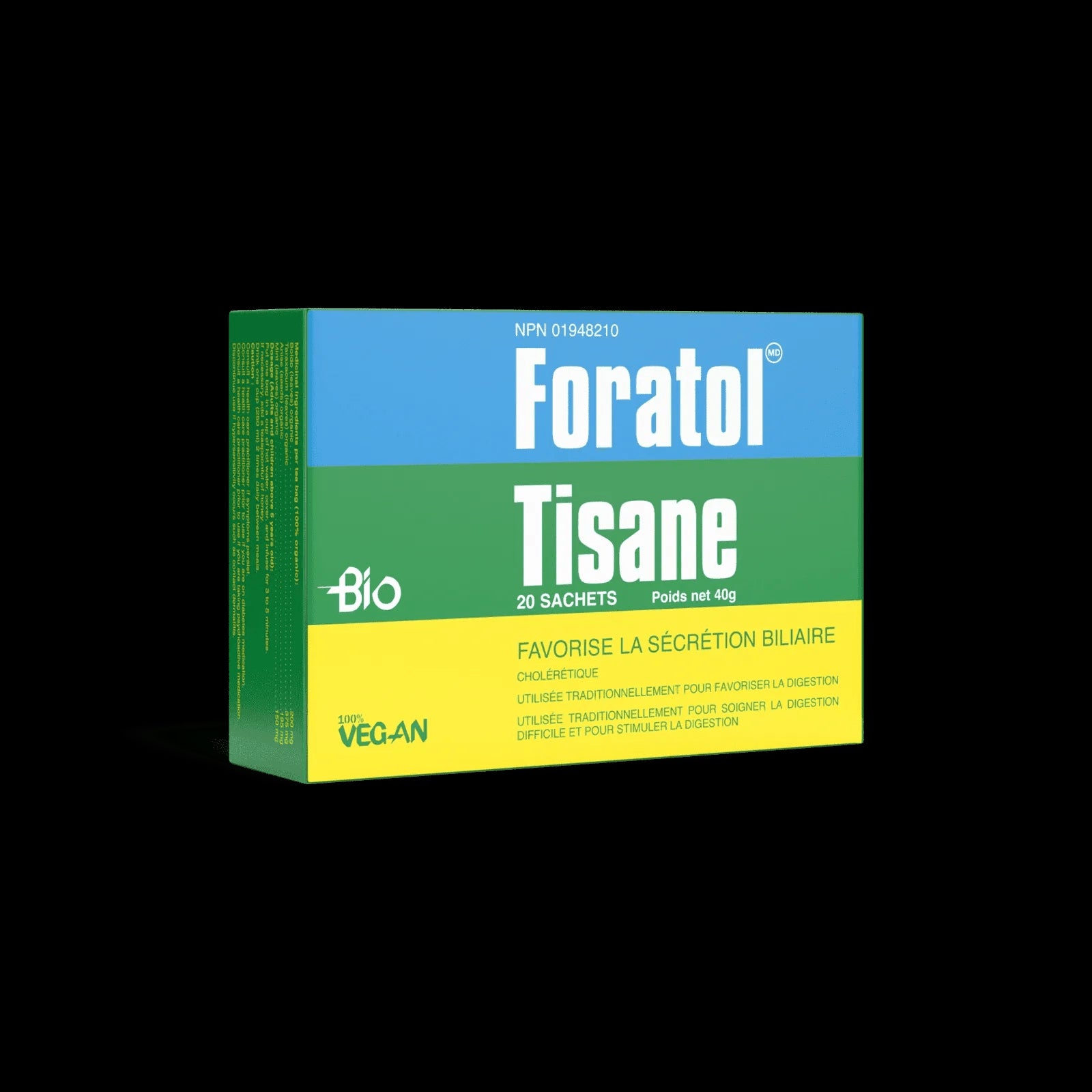 Foratol Herbal Tea natural product for digestion