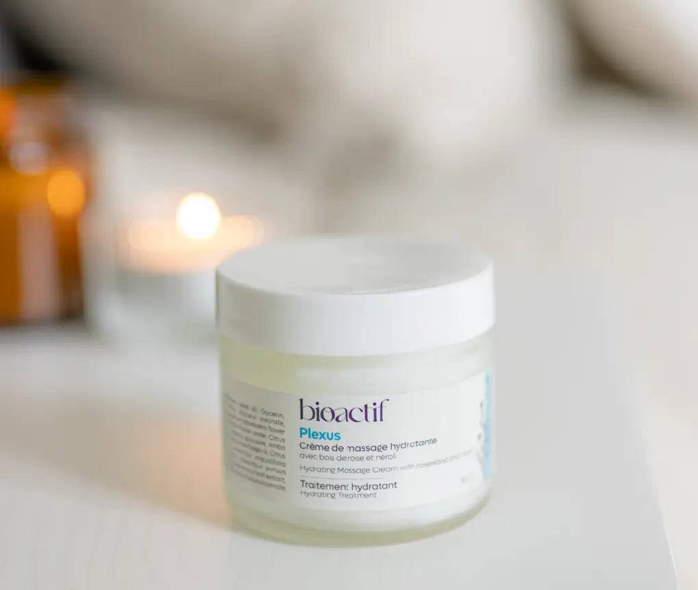 Crème de Massage Plexus : Relaxation et Hydratation - Bio - Actif