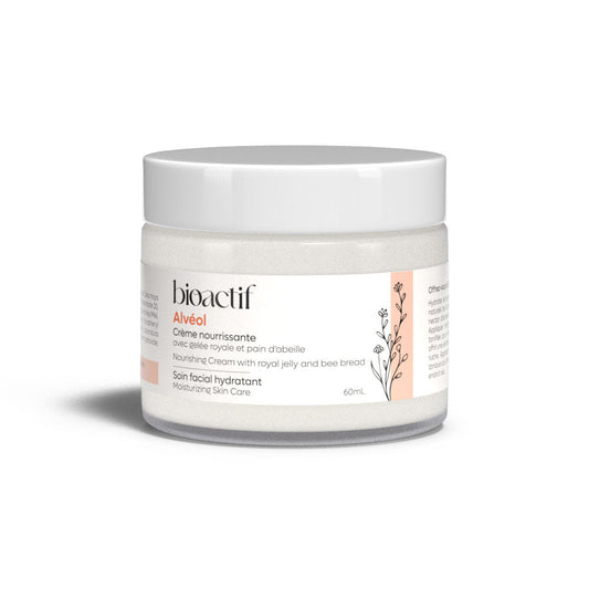 Crème visage naturelle Alvéol– Soin hydratant à la gelée royale - Bio - Actif