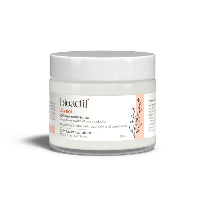 Crème visage naturelle Alvéol– Soin hydratant à la gelée royale - Bio - Actif
