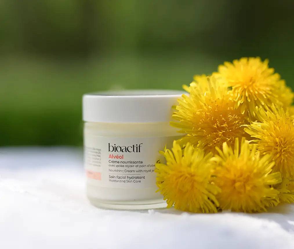 Crème visage naturelle Alvéol– Soin hydratant à la gelée royale - Bio - Actif