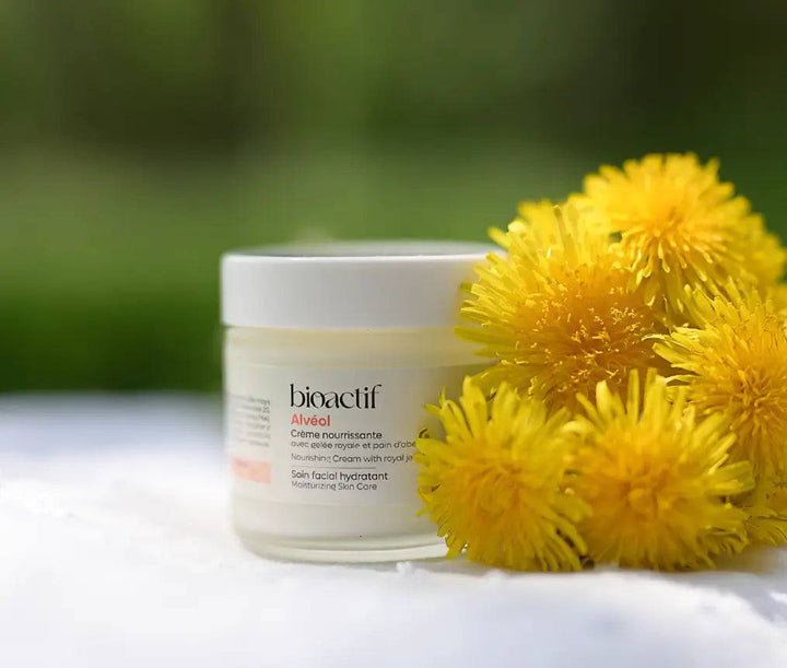 Crème visage naturelle Alvéol– Soin hydratant à la gelée royale - Bio - Actif