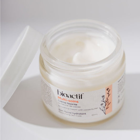 Crème Visage Naturelle – Multi - Soins Hydratante et éclat - Bio - Actif