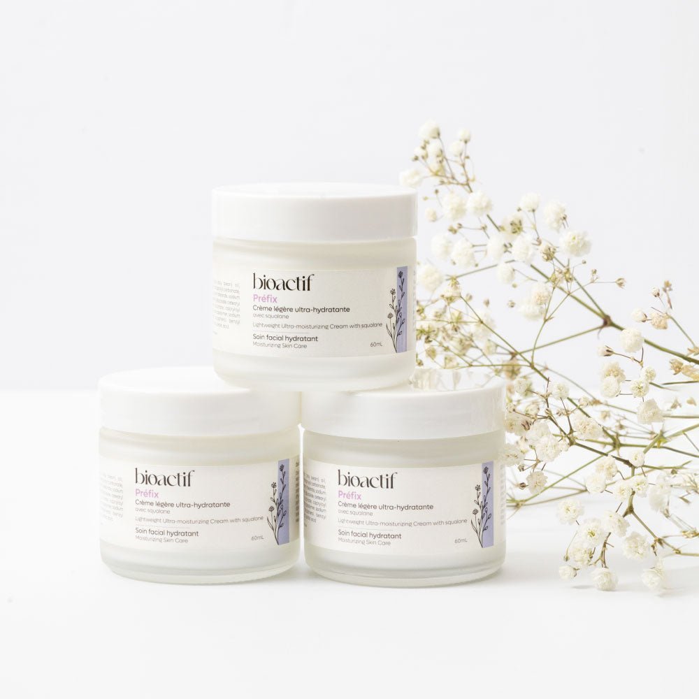 Crème visage naturelle Préfix – Soin doux peau sensible | Bio - Actif - Bio - Actif