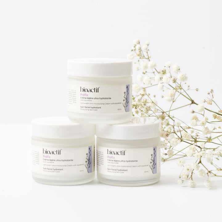 Crème visage naturelle Préfix – Soin doux peau sensible | Bio - Actif - Bio - Actif
