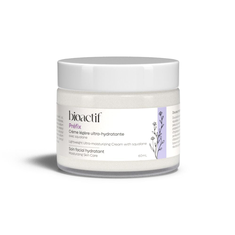 Crème visage naturelle Préfix – Soin doux peau sensible | Bio - Actif - Bio - Actif