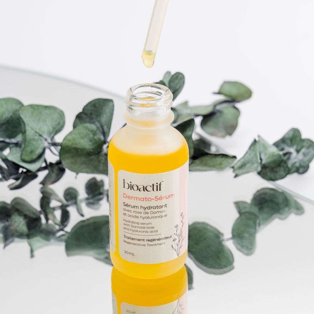 Dermato - Serum : Sérum hydratant à la rose de Damas - Bio - Actif
