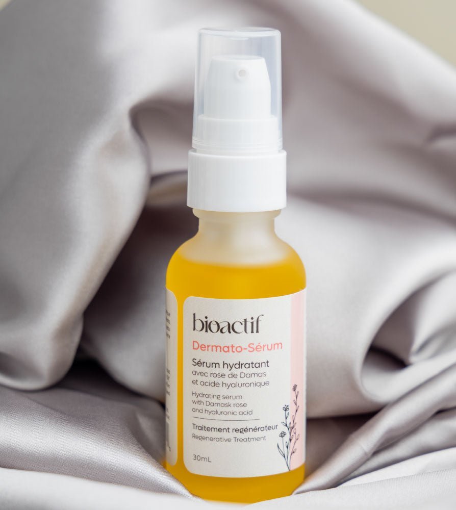 Dermato - Serum : Sérum hydratant à la rose de Damas - Bio - Actif
