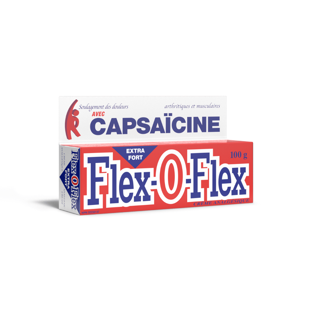 Flex - o - Flex extra fort crème analgésique naturelle pour douleurs musculaires - Bio - Actif
