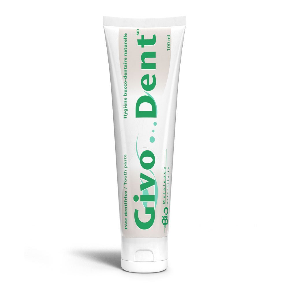 Givo - Dent - Dentifrice naturel Québécois - Sans fluor - Bio - Actif