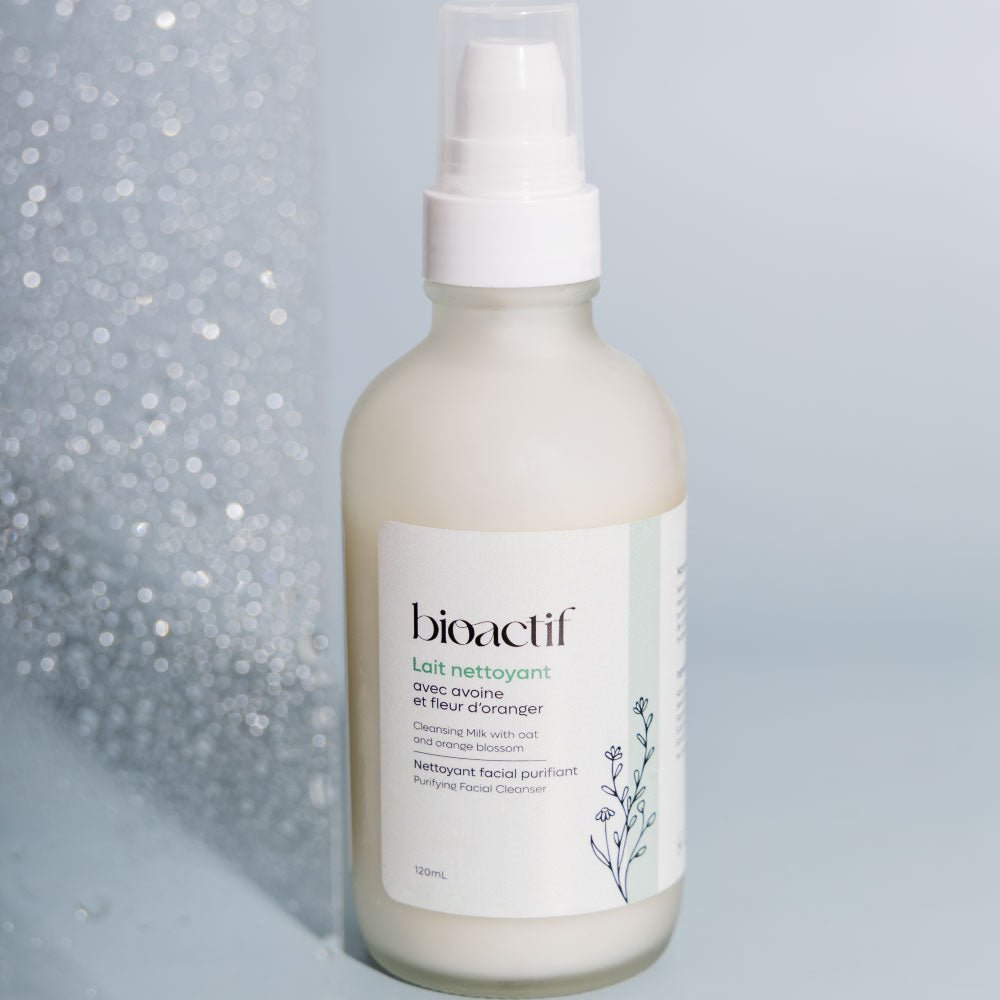 Lait nettoyant, Purifie en douceur et éclatant - Bio - Actif