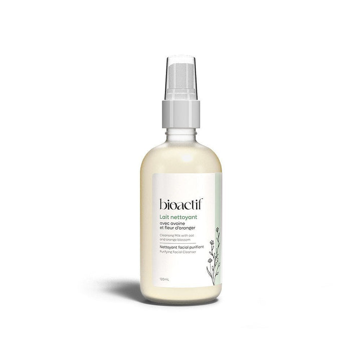 Lait nettoyant, Purifie en douceur et éclatant - Bio - Actif