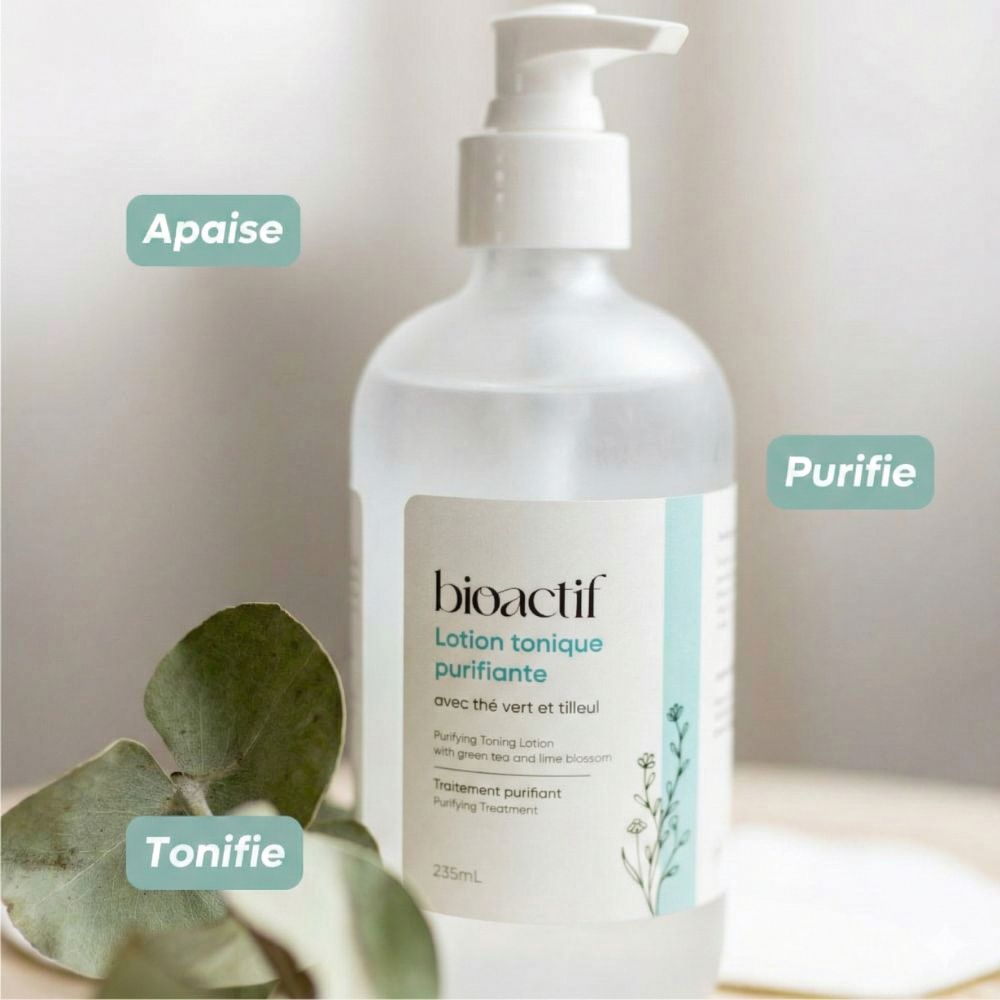 Lotion Tonique, naturelle - Bio - Actif