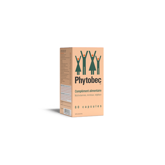 Phytobec 80, Supplément de vitamines et minéraux| Bio - Actif Québec - Bio - Actif