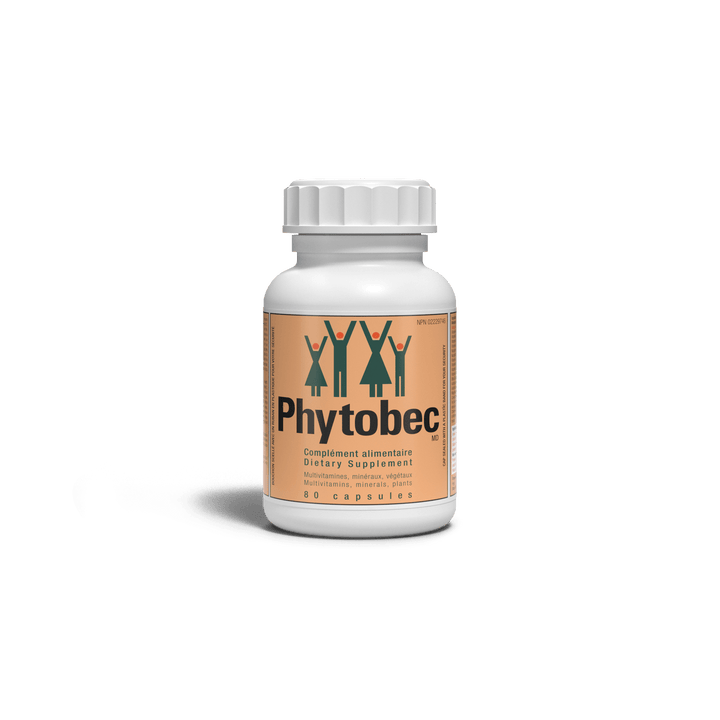 Phytobec 80, Supplément de vitamines et minéraux| Bio - Actif Québec - Bio - Actif