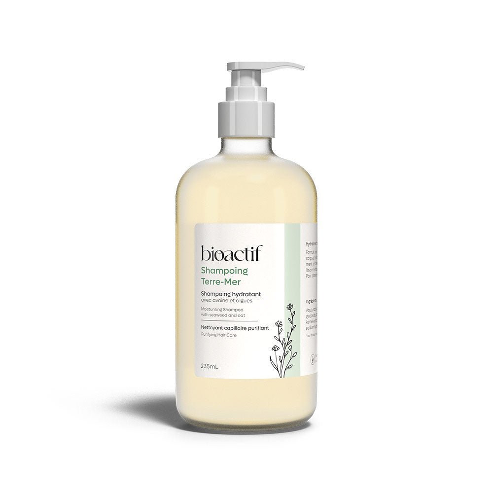 Shampooing Terre et Mer - Soin Naturel pour Cheveux Sains - Bio - Actif