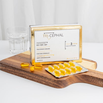 Tri - Cephal – Oméga - 3 - ALA, EPA, DHA - Bio - Actif