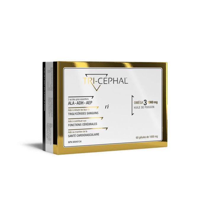 Tri - Cephal – Oméga - 3 - ALA, EPA, DHA - Bio - Actif
