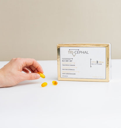 Tri - Cephal – Oméga - 3 - ALA, EPA, DHA - Bio - Actif